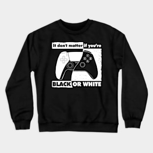 Black or White Crewneck Sweatshirt